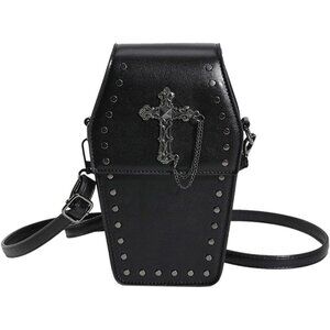 Purse Coffin Halloween Purses Clutch Shoulder Bag Small Crossbody Bag Horror